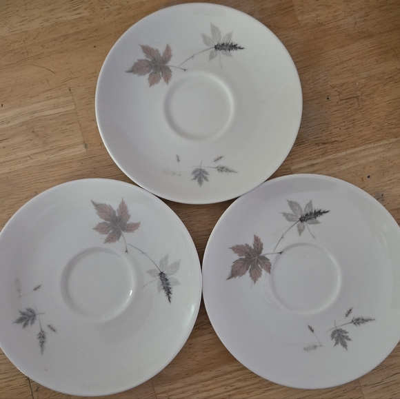 Tumbling Leaves Royal Doulton Tea Set 8-Piece Mid-Century Bone China - Picture 3 of 8